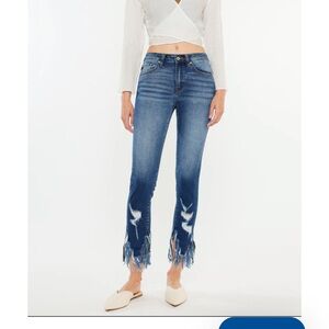 Kancan ratana high rise ankle skinny jeans